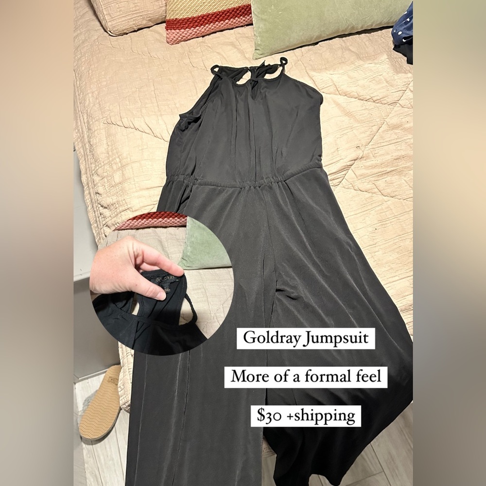 Black Formal Jumpsuit